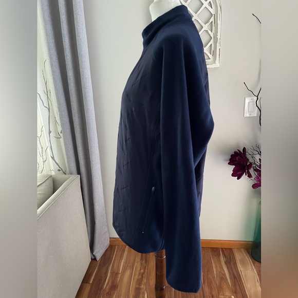 JOHNNIE-O Mario Mixed Media Jacket In Twilight Size L - Picture 6 of 16